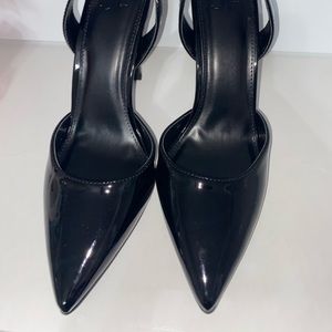 Shiny Black Heels✨ Size 7.5